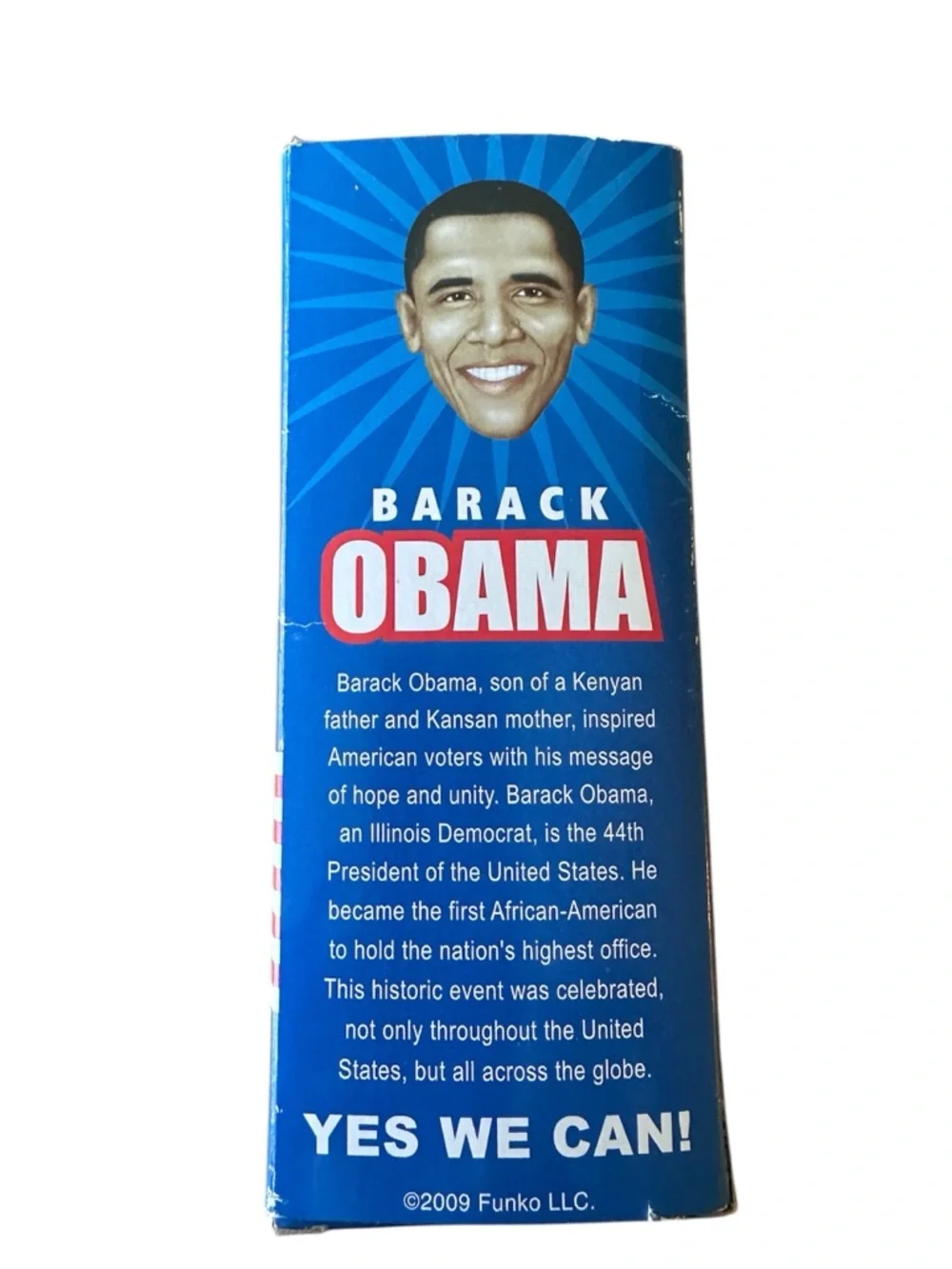 Funko Wacky Wobbler President Barack Obama Bobblehead 2009 NIB - Picture 2 of 4